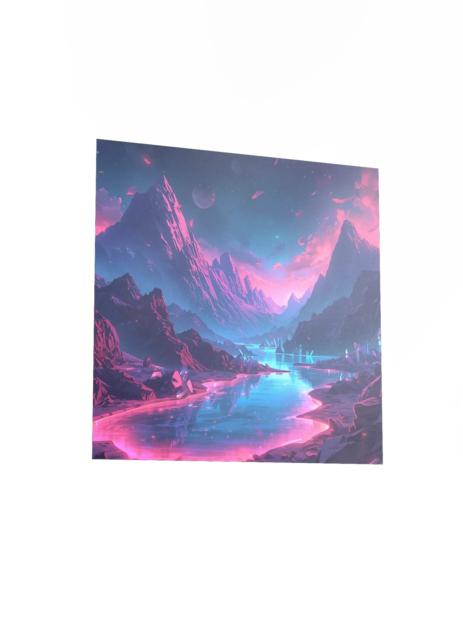Celestial Peaks Matte Poster product image (14)