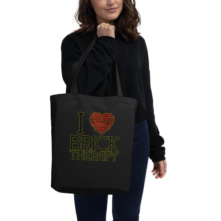 I Heart Brick Therapy Tote Bag product image (3)