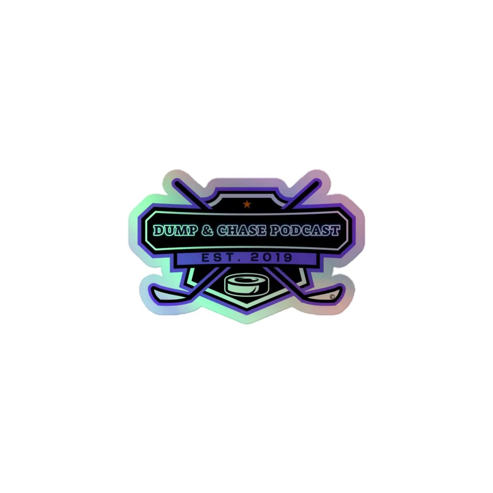 Dump & Chase Podcast Hologram Sticker product image (1)