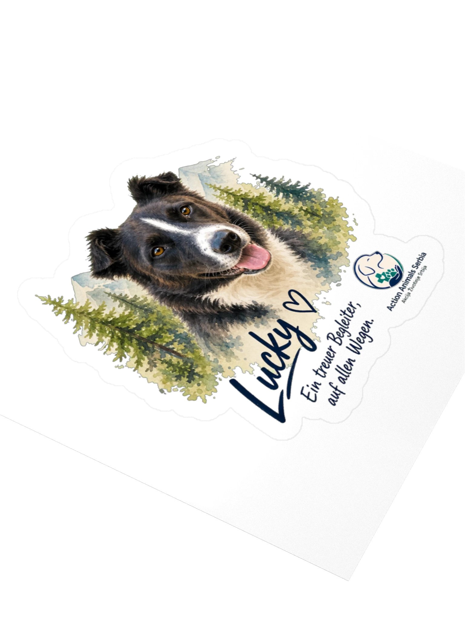 Lucky Forest – Treuer Begleiter Sticker product image (3)
