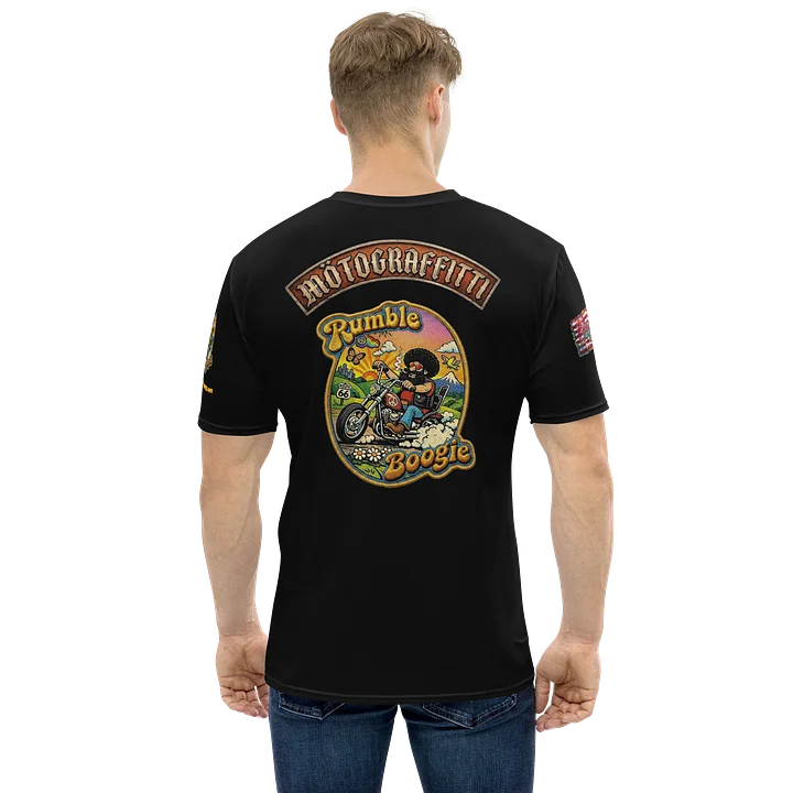 MötoGraffitti Retro "Rumble Boogie" Ridin Tee product image (1)