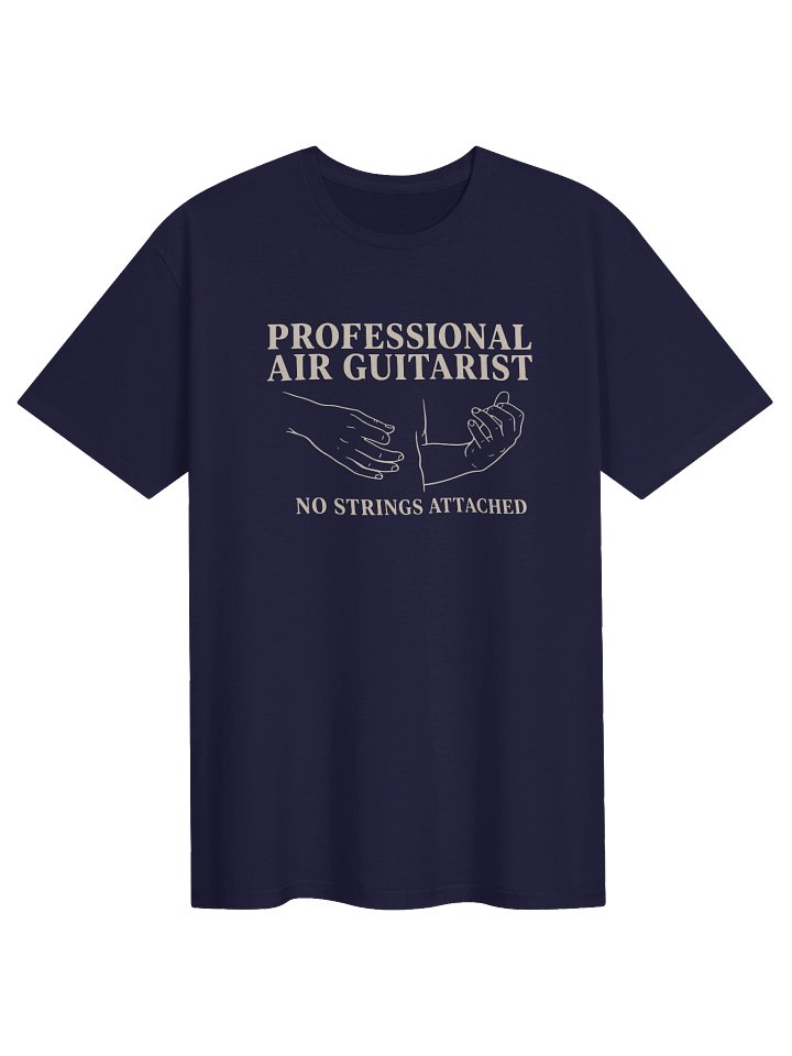 Professional Air Guitarist - Guitar T-Shirt | Funny Guitar T-Shirts product image (11)
