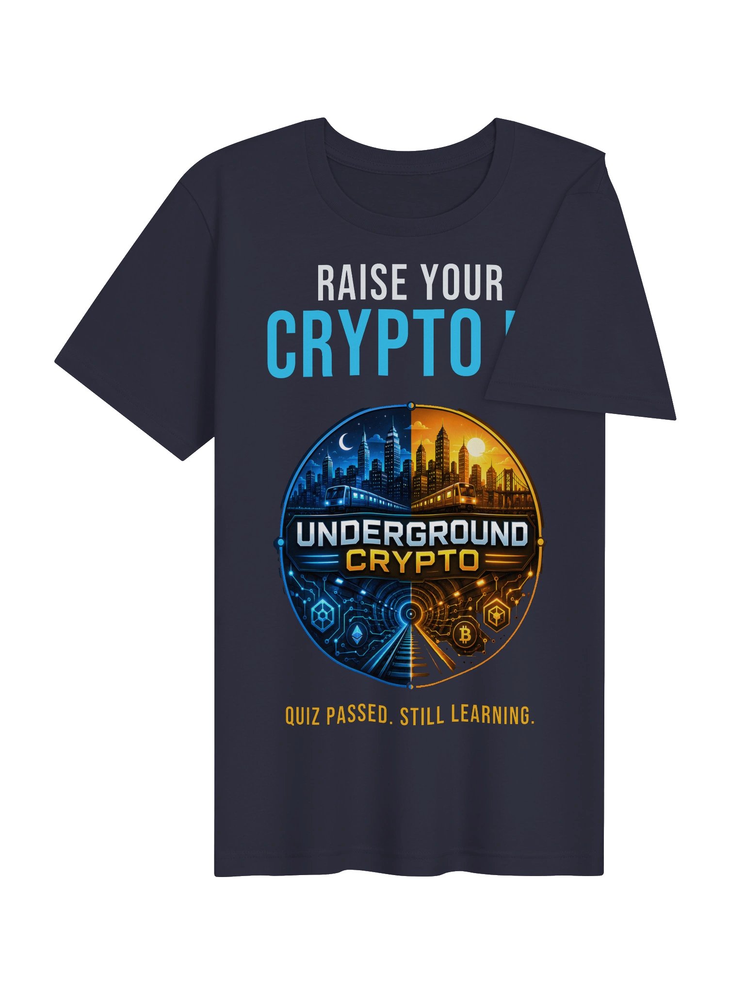 Raise Your Crypto IQ Tee product image (4)