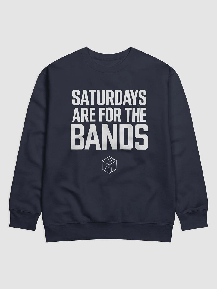 SATURDAYS White Logo Sweatshirt product image (1)