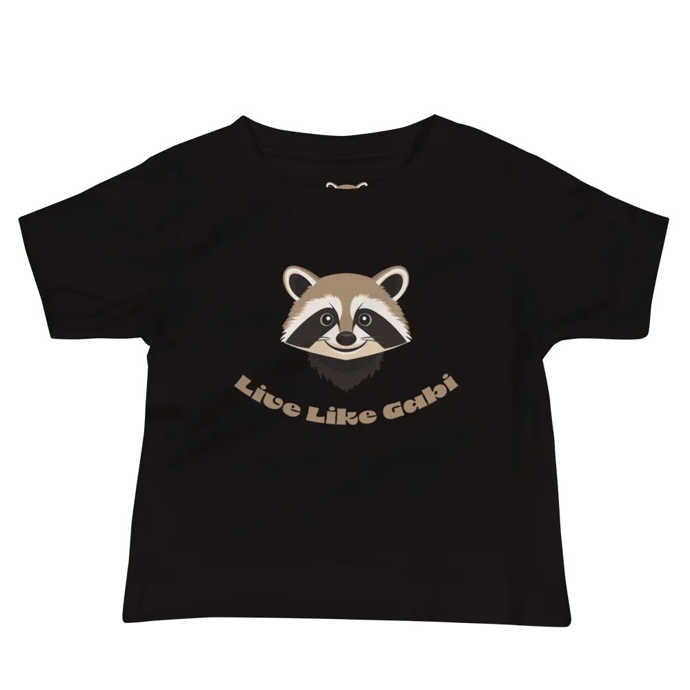 Live Like Gabi Raccoon Baby Tee product image (3)