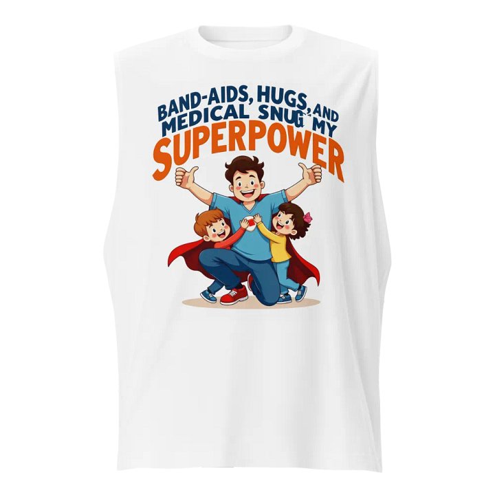 Superhero Hugs Muscle Tank product image (1)