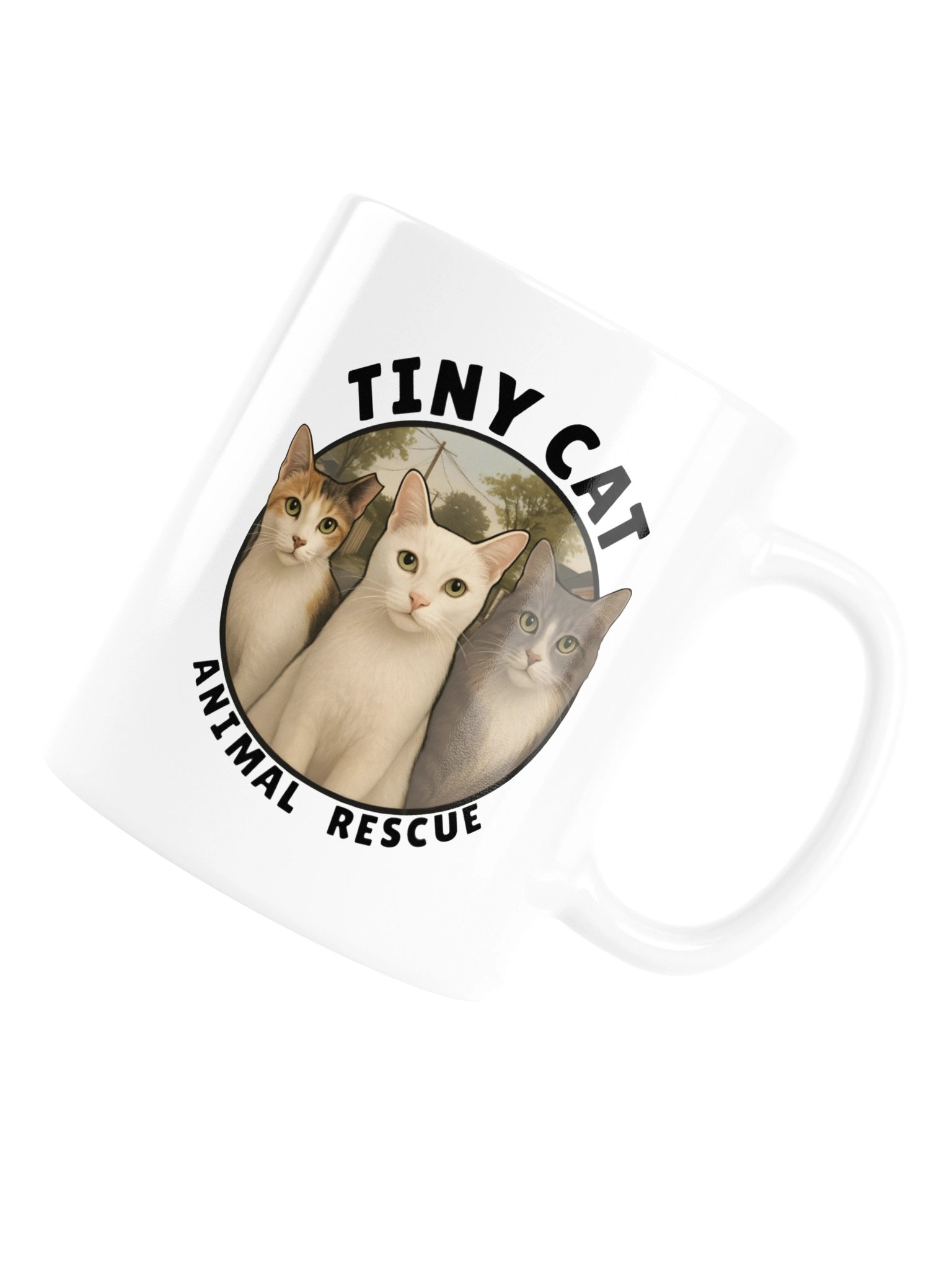 Tiny Cat Logo Mug product image (6)