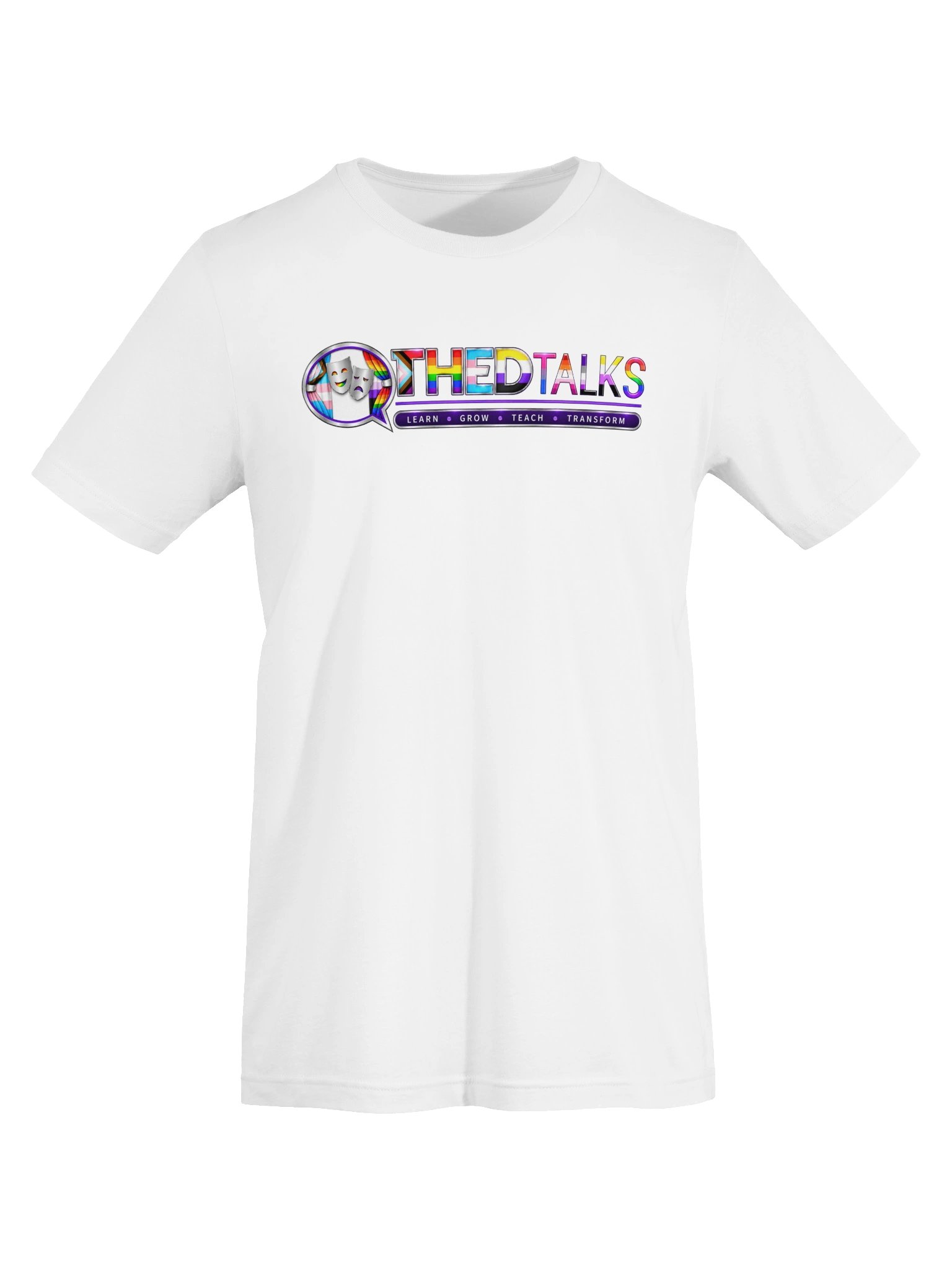 PROUD Supporter White Tee product image (5)