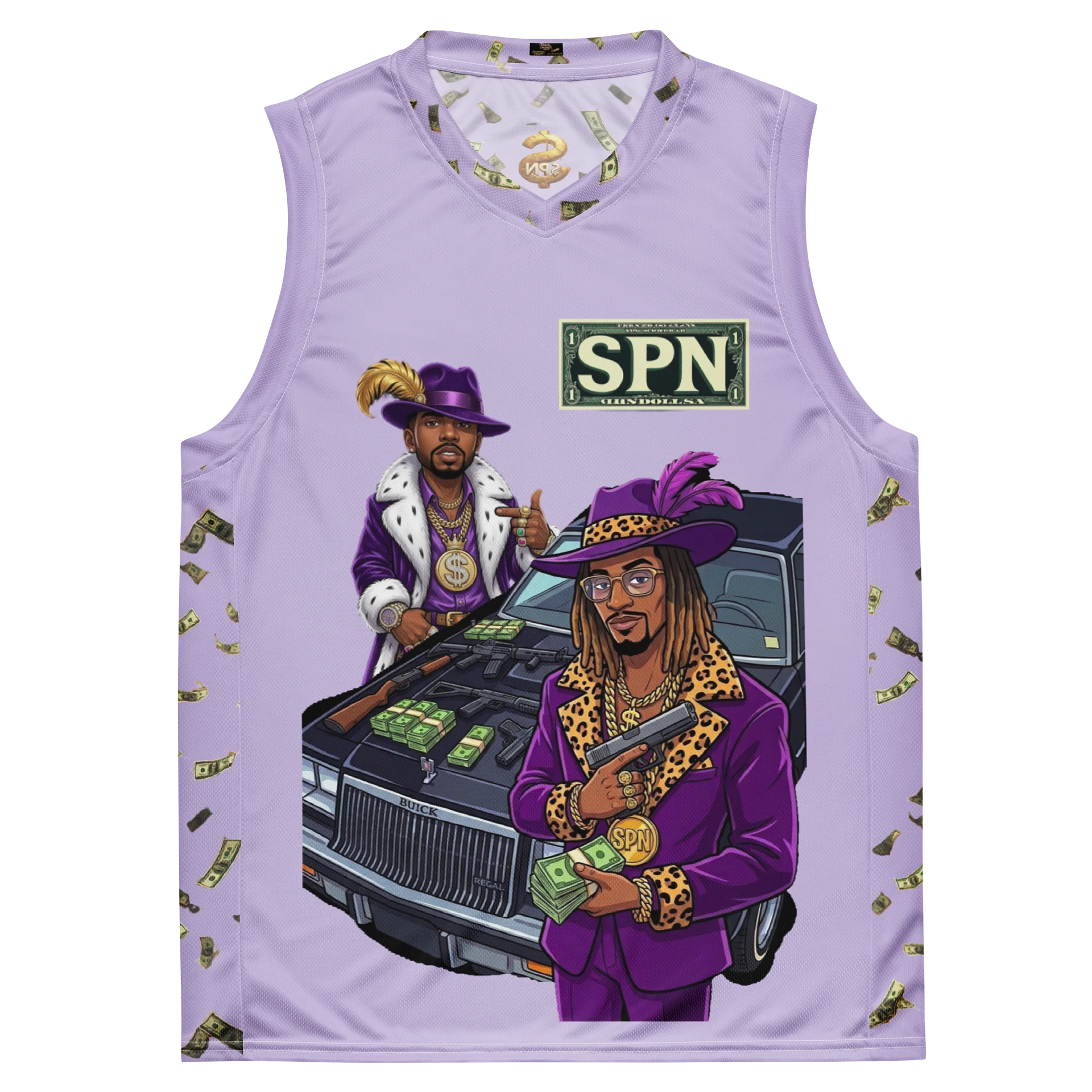 keep it pimping Recycled Basketball Jersey product image (2)
