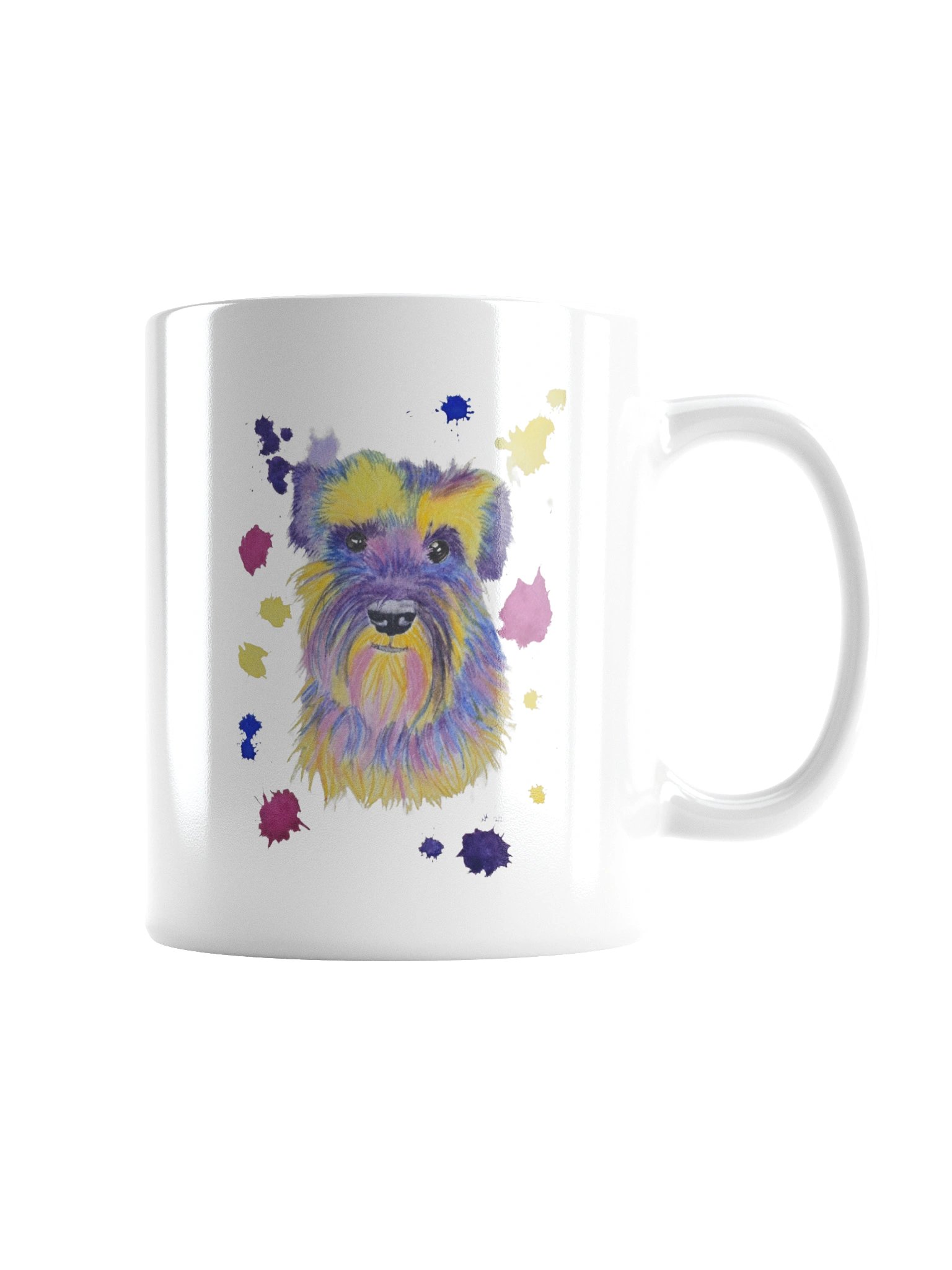 Beau White Glossy Mug product image (3)