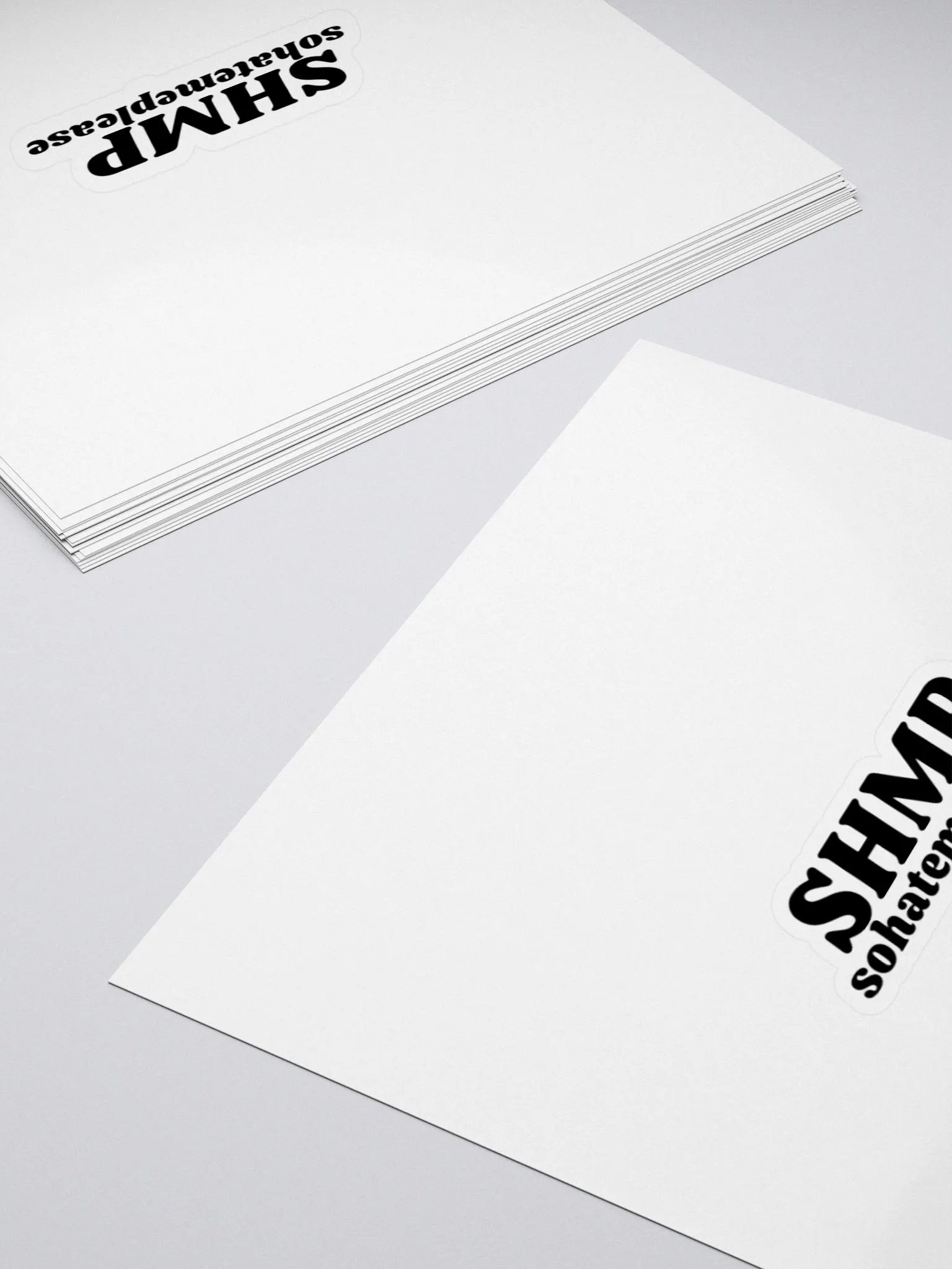 SHMP Sticker (black) product image (7)