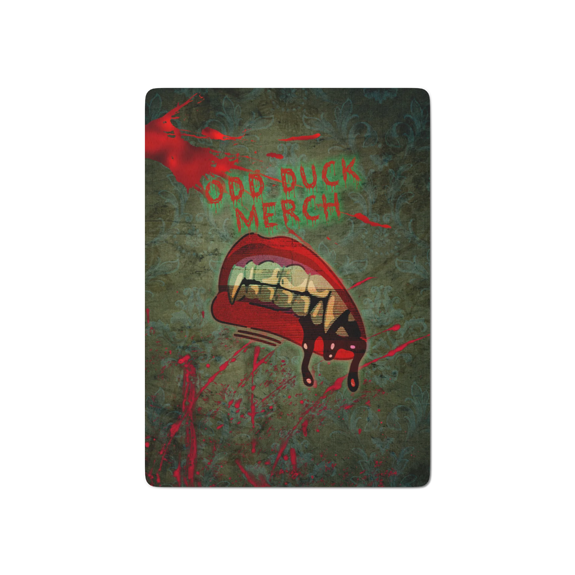 Odd Duck Merch Fangs Playing Cards product image (1)