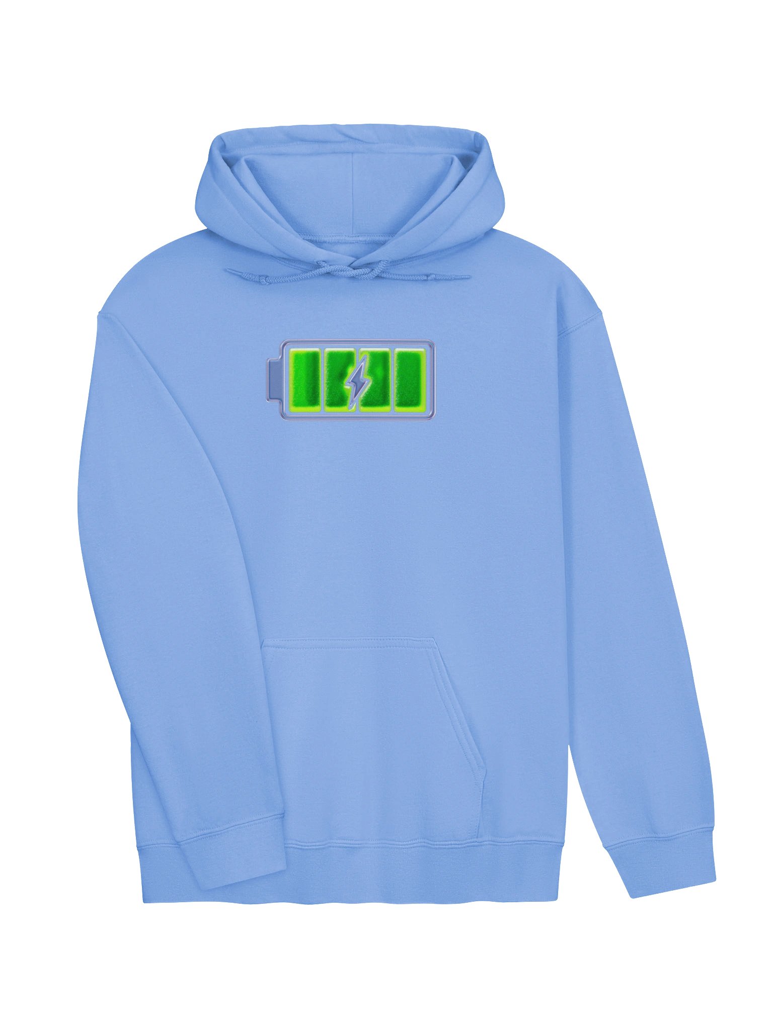 Battery Charge Green (Hoodie) product image (2)