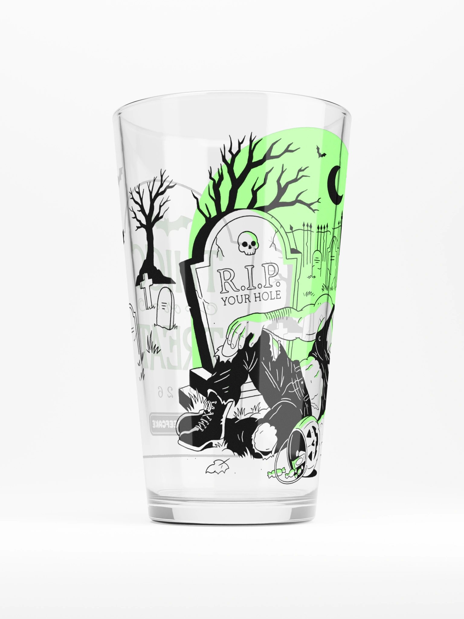THICC or TREAT 2026 Pint Glass product image (4)