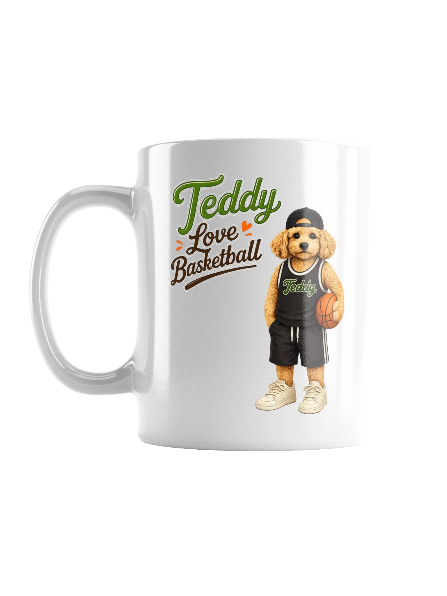 Teddy Love Basketball Mug product image (1)