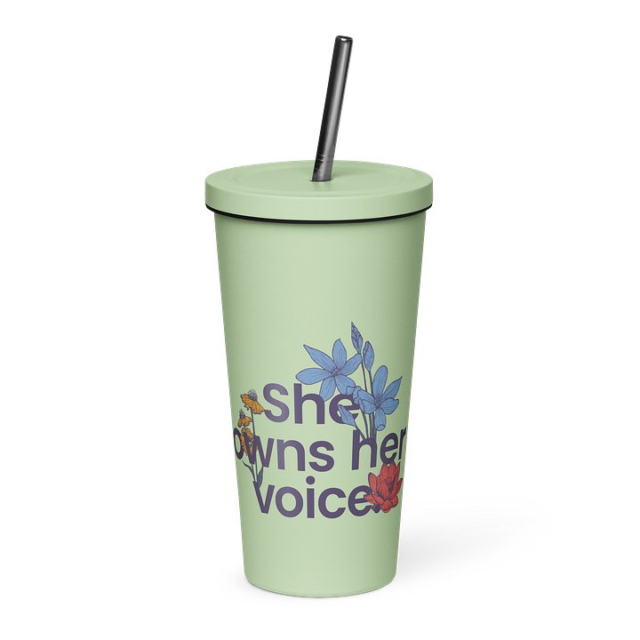 She Owns Insulated Tumbler product image (1)