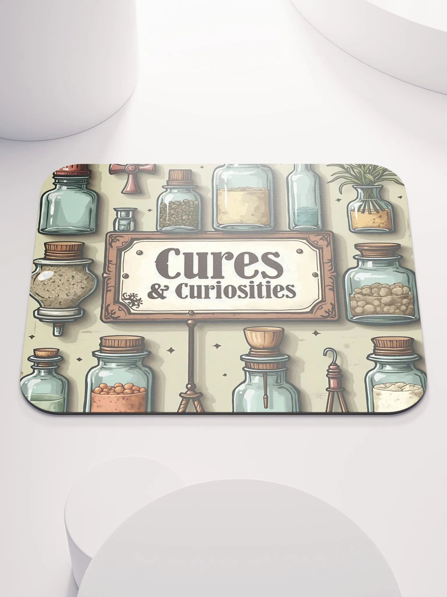 Curiosities & Cures Mouse Pad product image (1)
