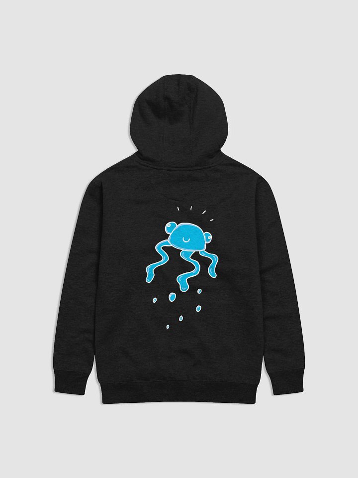 Blue Jellyfish Hoodie (Logo/ Back Design) product image (2)