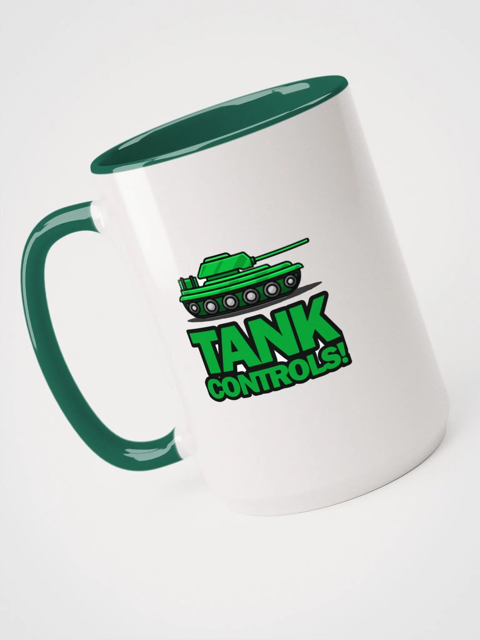 Tank Controls, Man! 15 oz Ceramic Mug product image (4)