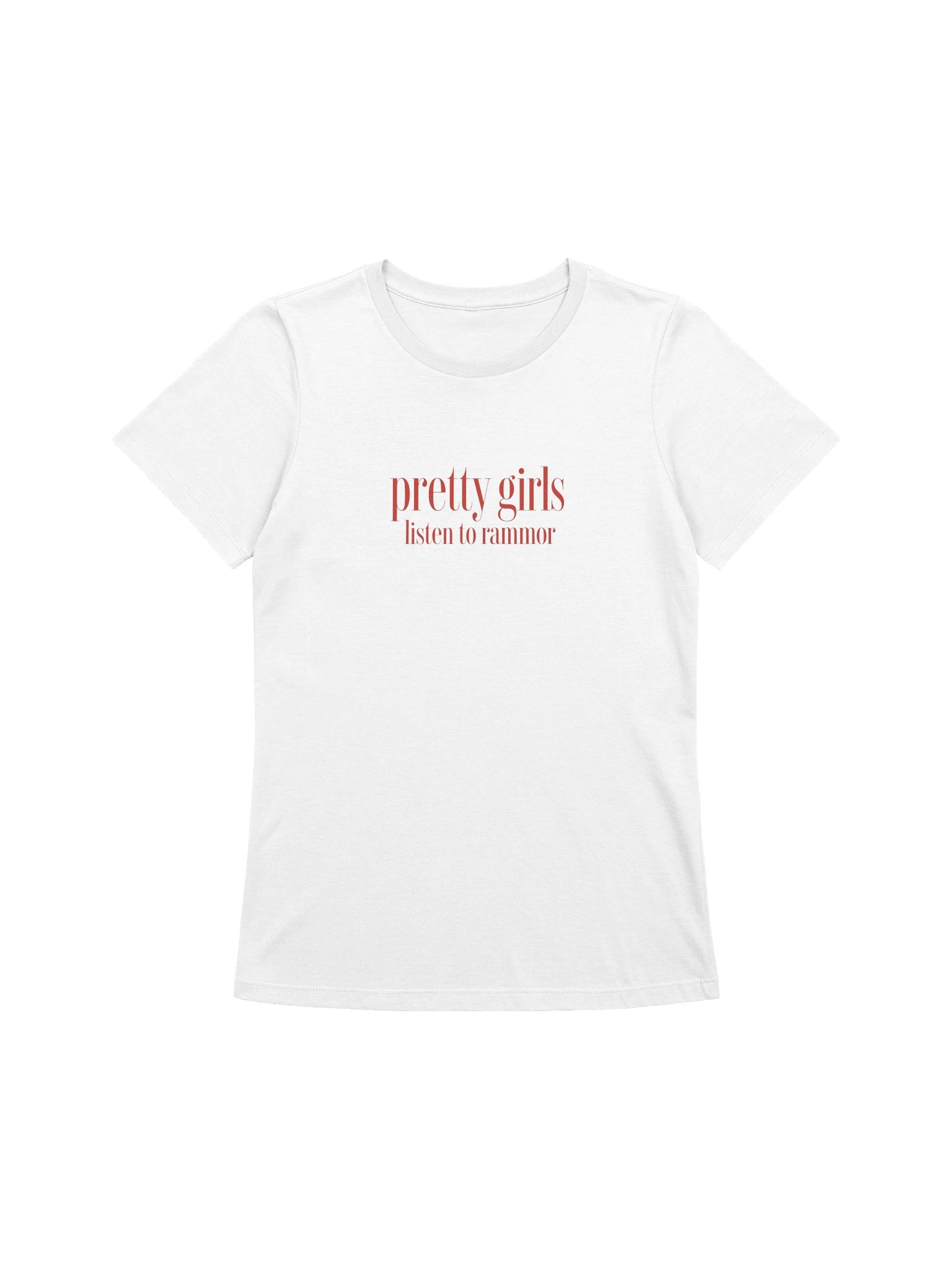 Pretty Girls Tee White / Black / Pink product image (3)