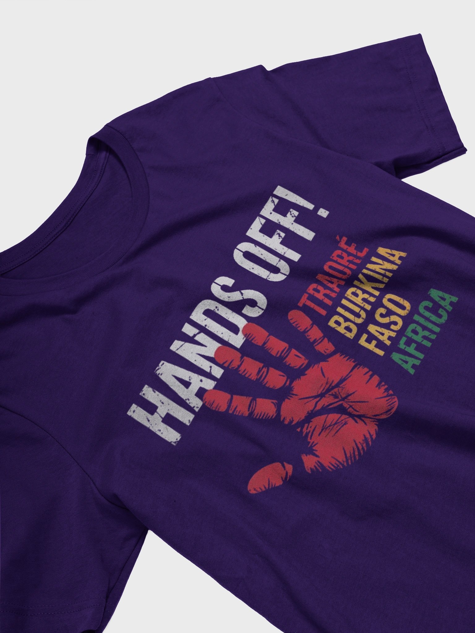 Hands off Traore Burkina Faso Africa Ibrahim Traoré Supersoft T-shirt product image (3)