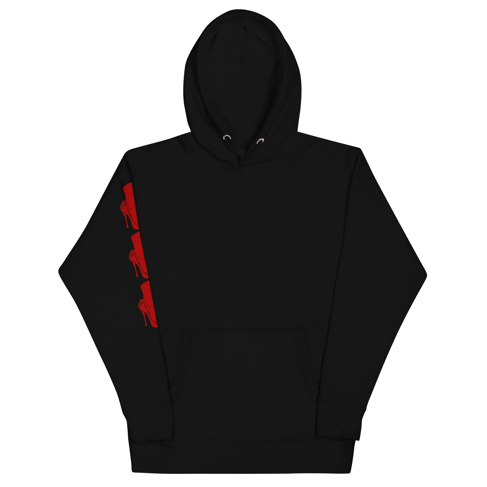 Ivory hoodie - blood red product image (6)