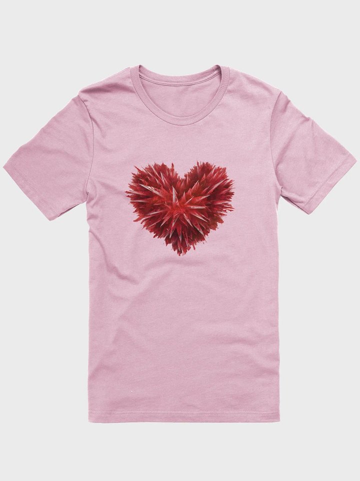 Heart made from crystal shards product image (1)