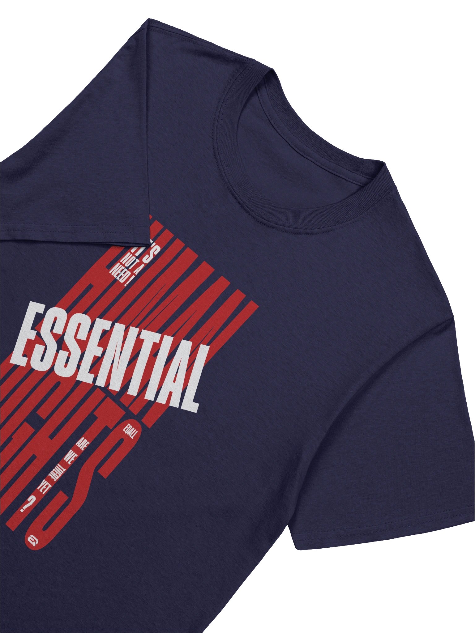 Unisex Softstyle T-shirt - Empower Change with Gildan EQALL® Essentials - Red / White product image (60)