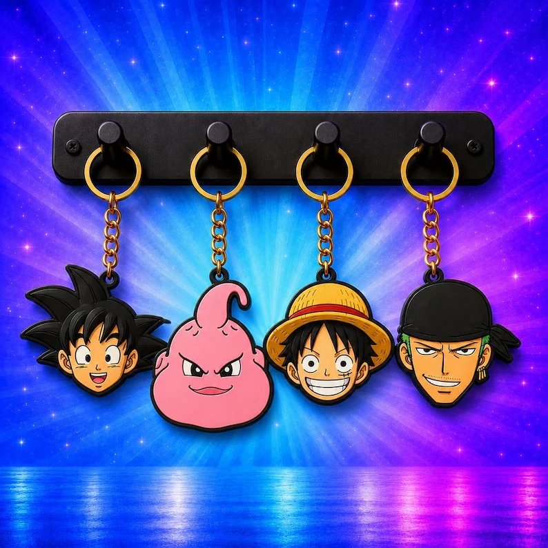 900 Keychain STL & 3MF Bundle product image (5)
