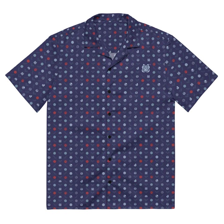 Mythical Dots Hawaiian Shirt B product image (2)