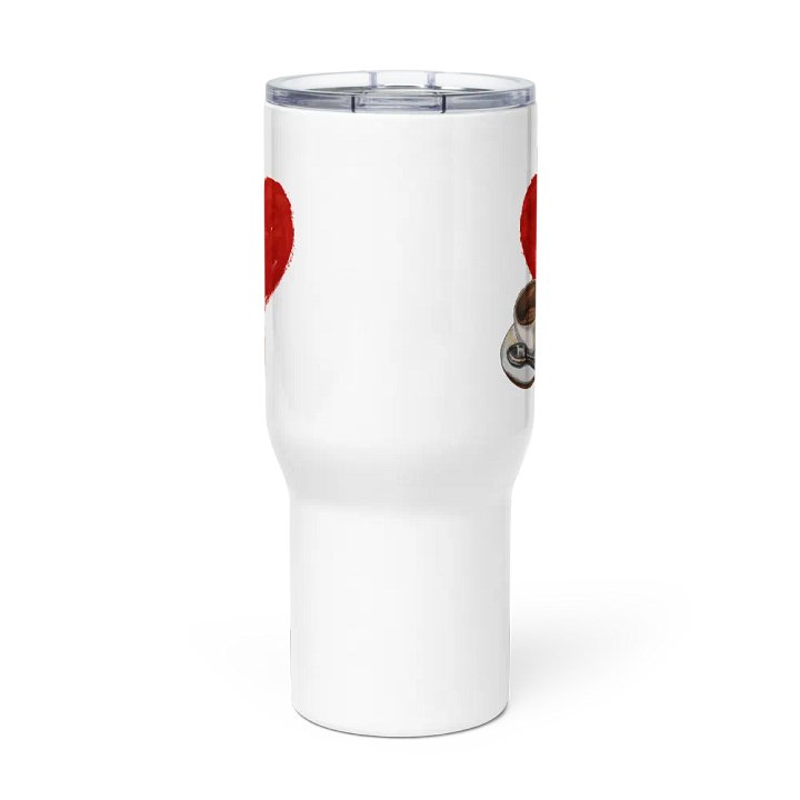 I Heart Coffee Travel Mug product image (3)