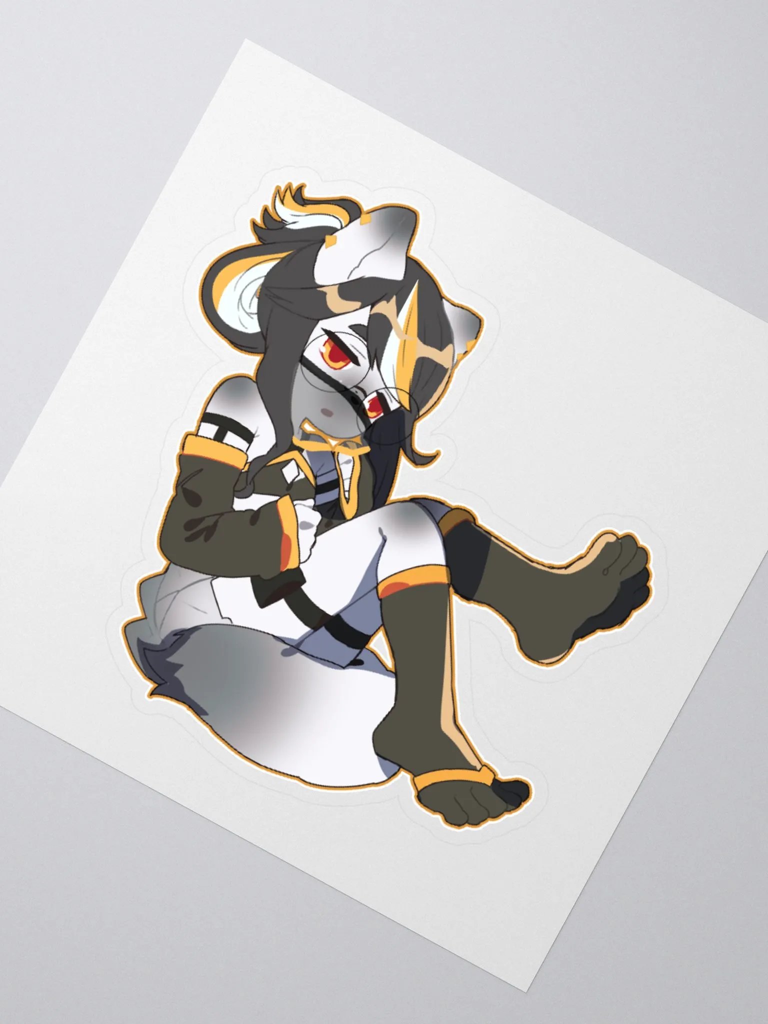 Shiro Chibi Sticker product image (2)