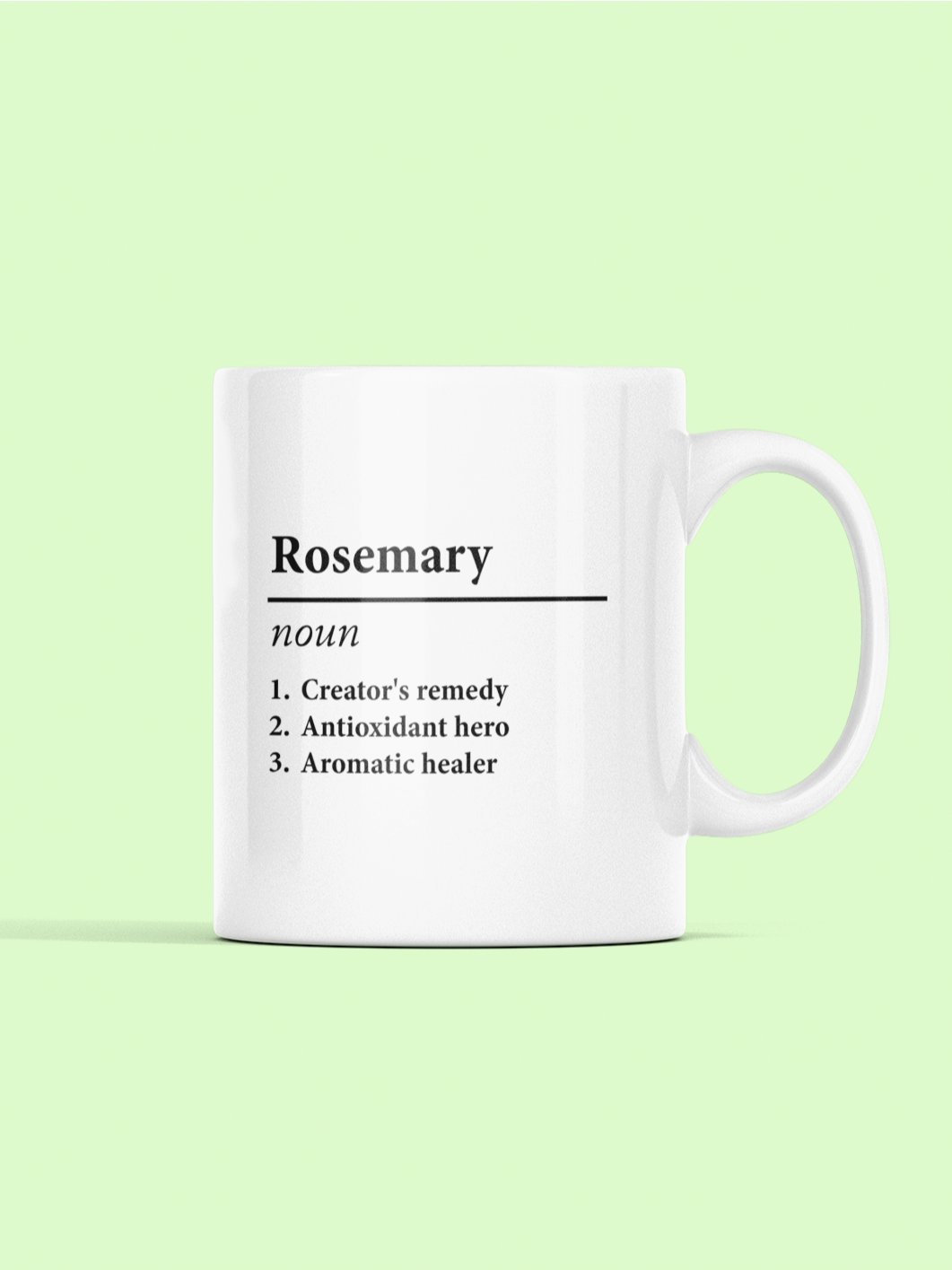 Rosemary Definition Inspirational Mug product image (4)