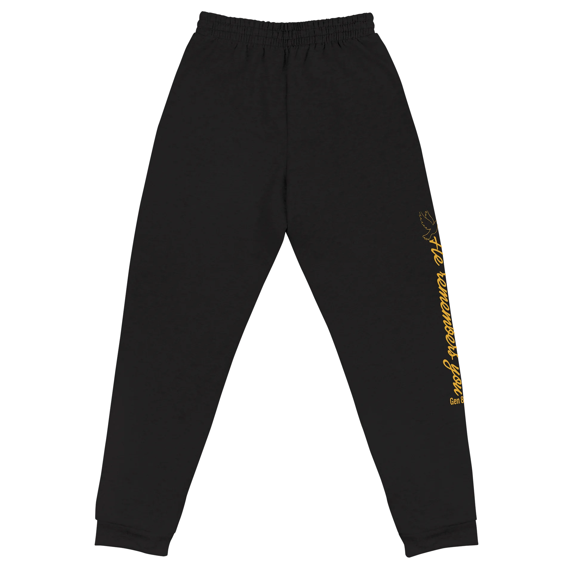 He Remembers You Tapered Unisex Joggers product image (4)