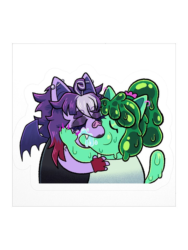 SlimeyBat - sloppy smooches v1 [sticker] product image (3)