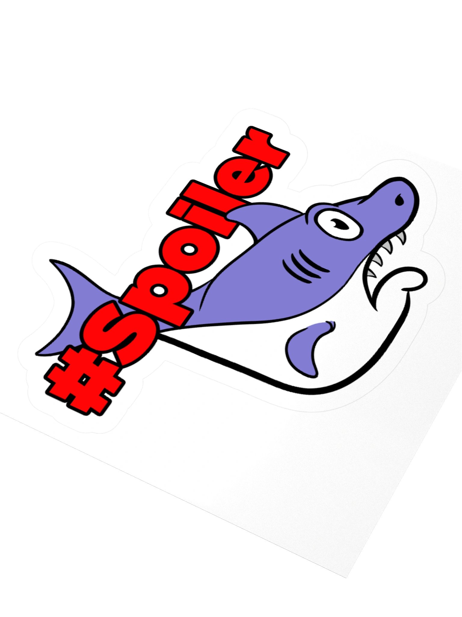 Spoiler Shark Sticker product image (3)