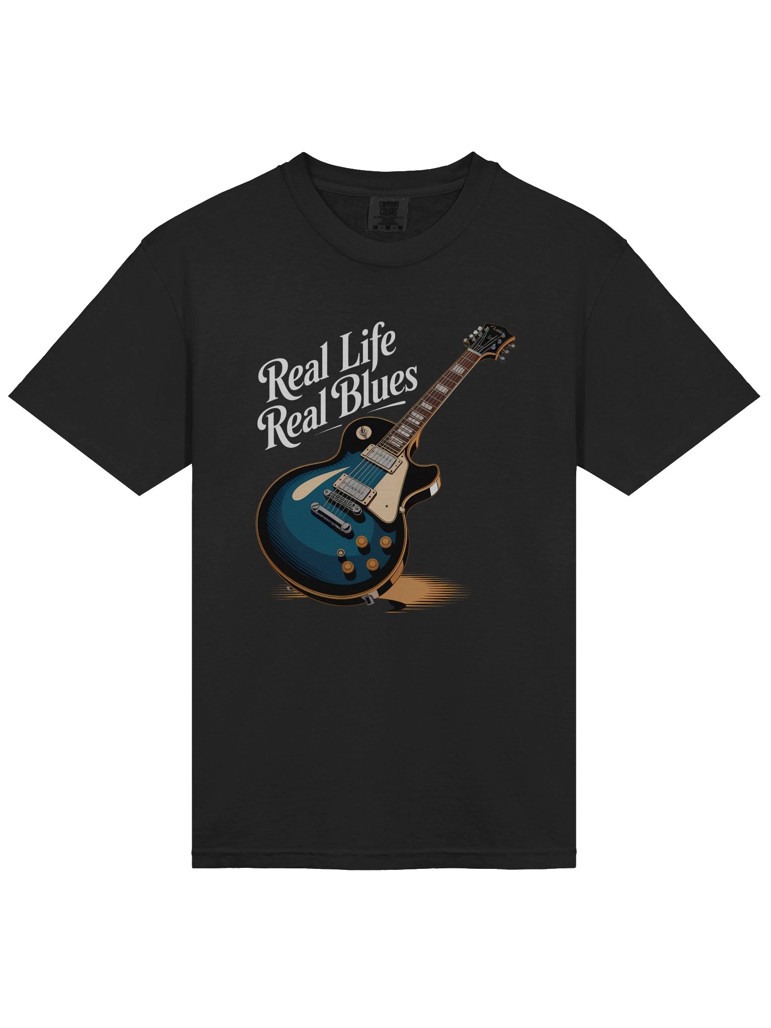 Real Life, Real Blues – Premium T-Shirt (The Slogan Series) product image (3)