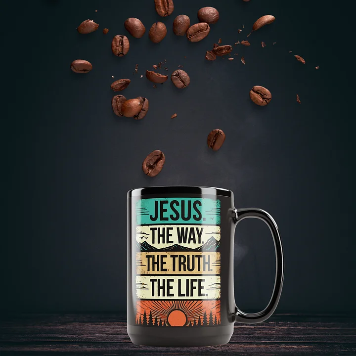 Jesus - The Way The Truth The Life Vintage Mug product image (1)