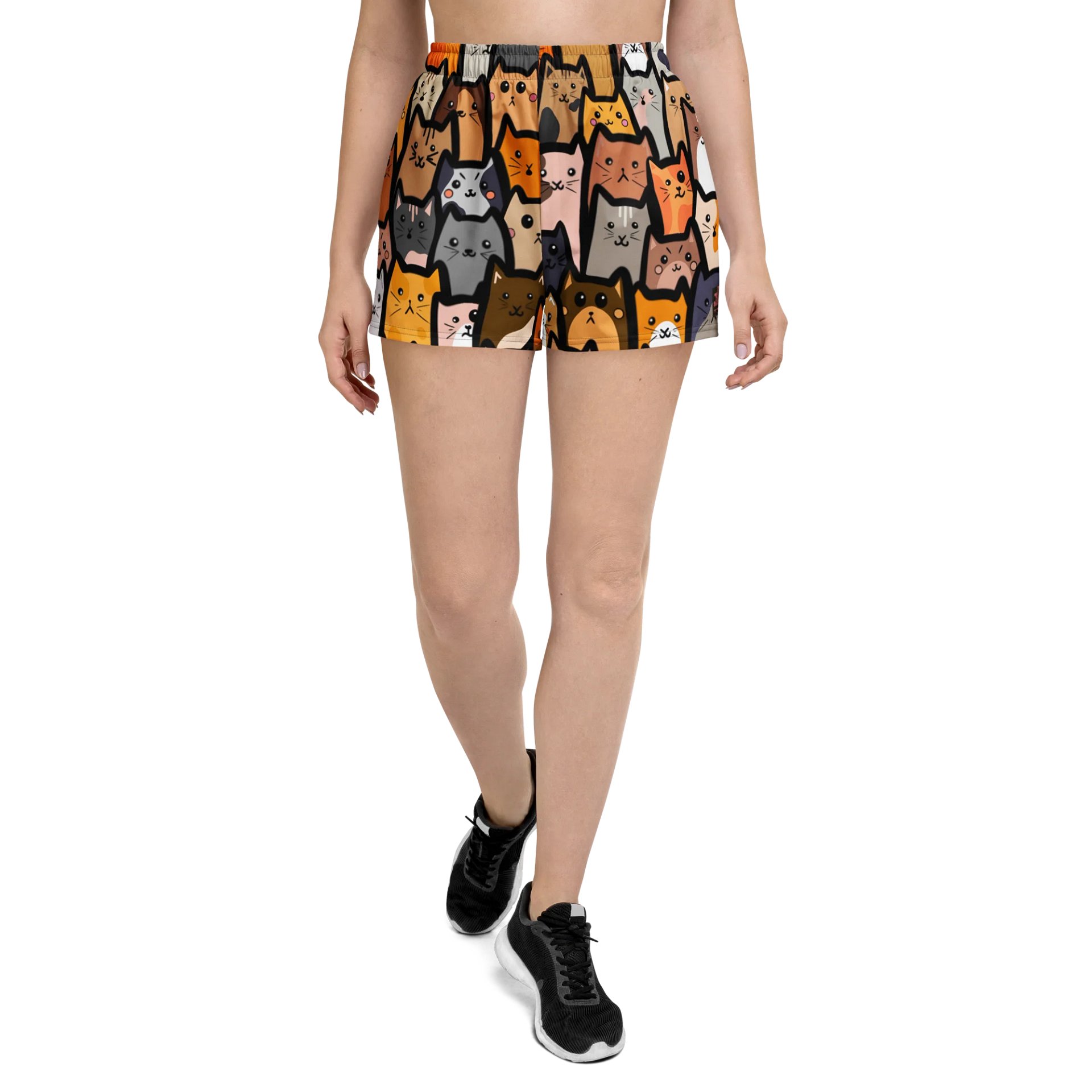 "Cats" Unisex Athletic Shorts product image (1)
