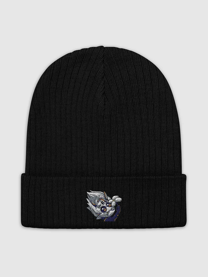 Ribbed knit beanie 1 product image (1)