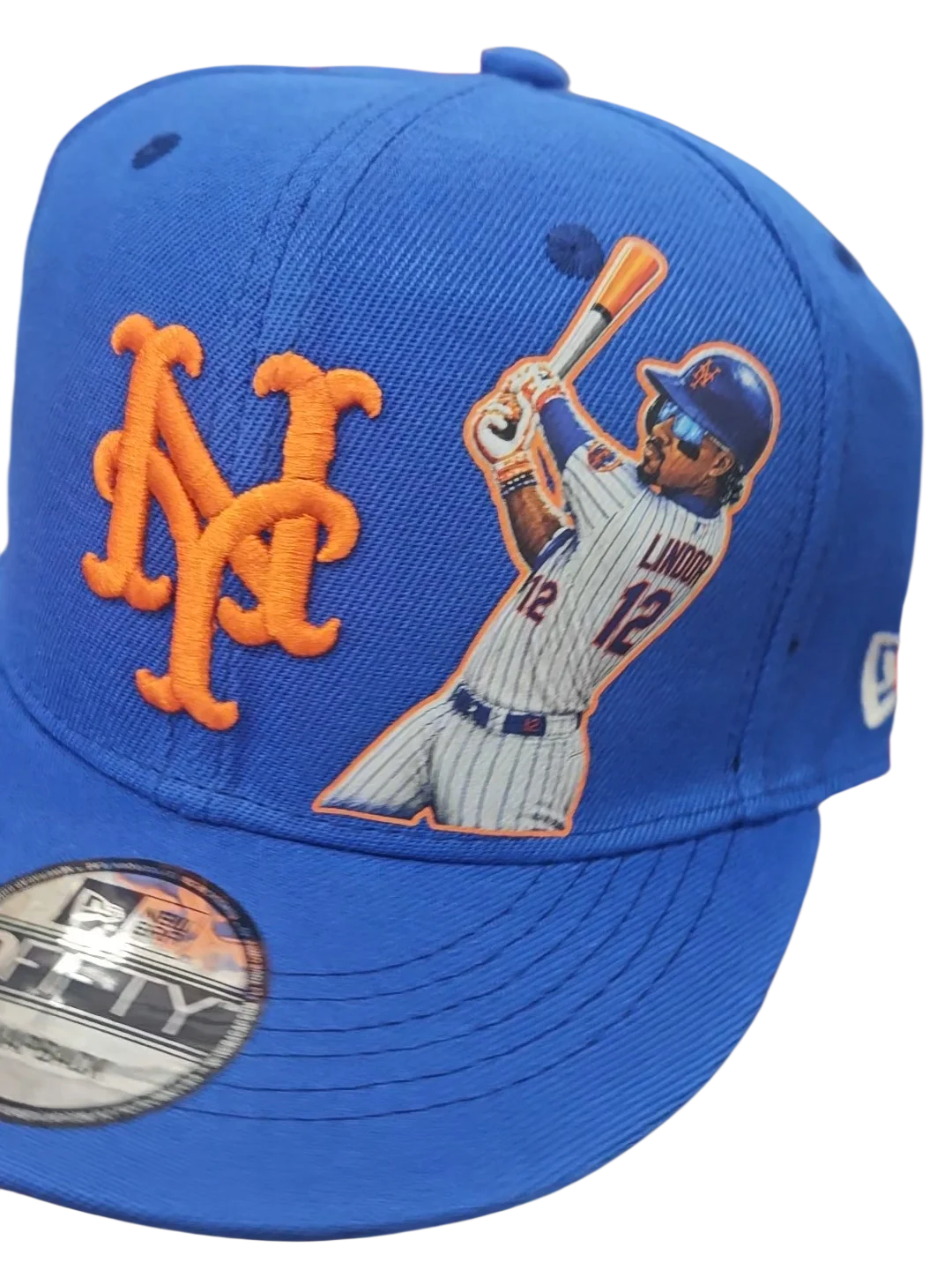 Francisco Lindor Custom Mets Hat product image (1)