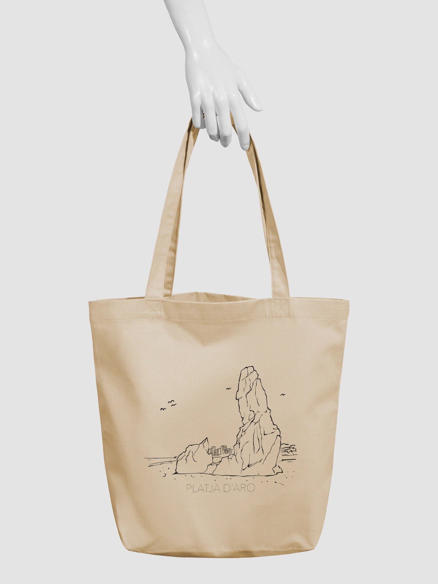 Cavall Bernat en Platja d' Aro Bolsa de Tela product image (3)