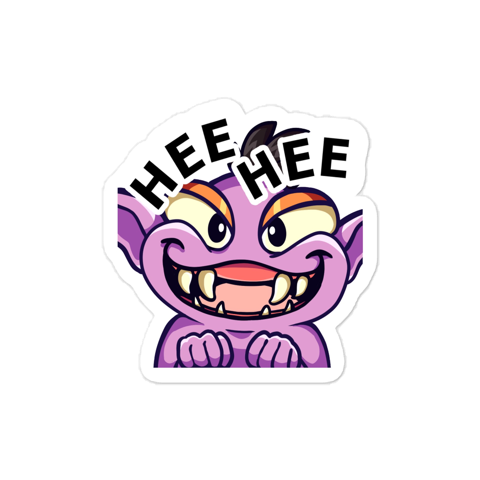 Hee Hee sticker product image (1)