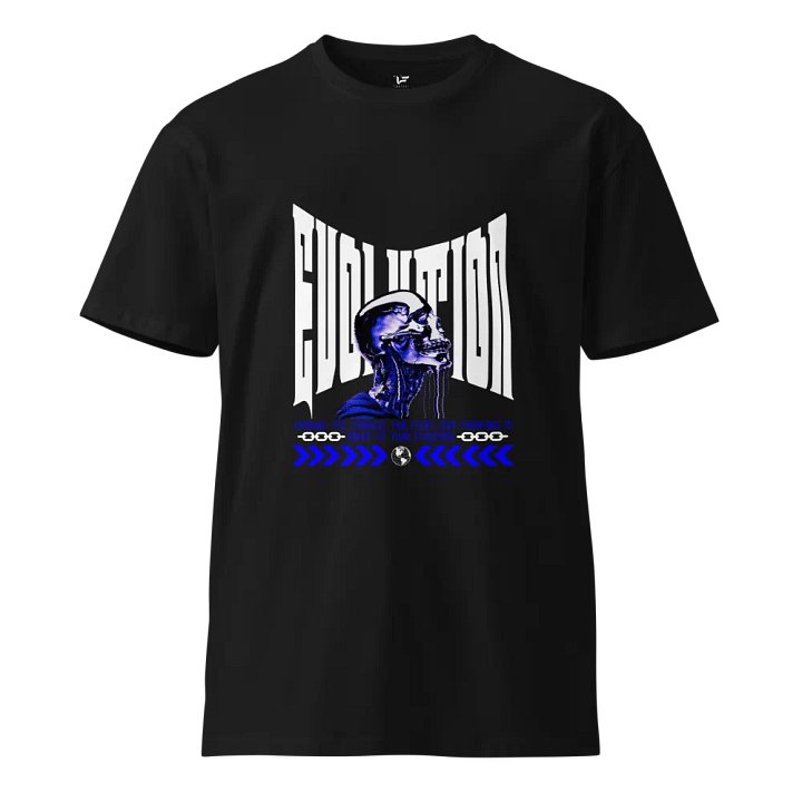 Ethereal Skull Profile T-Shirt product image (1)