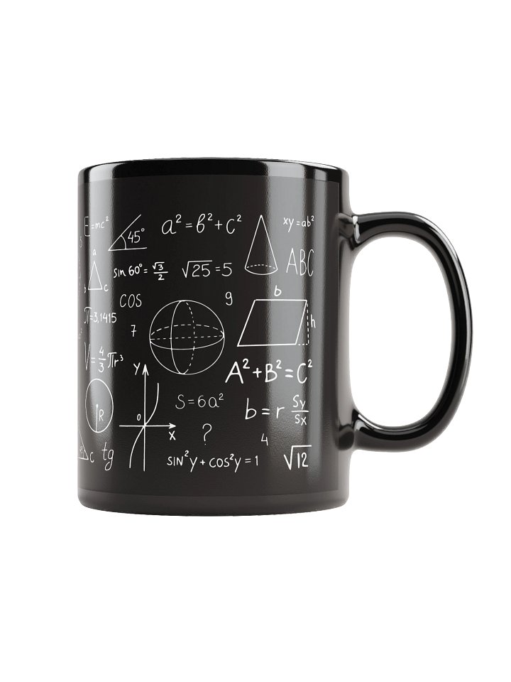 “Mathematical Formulas” Mug – Geek & Science Edition product image (1)