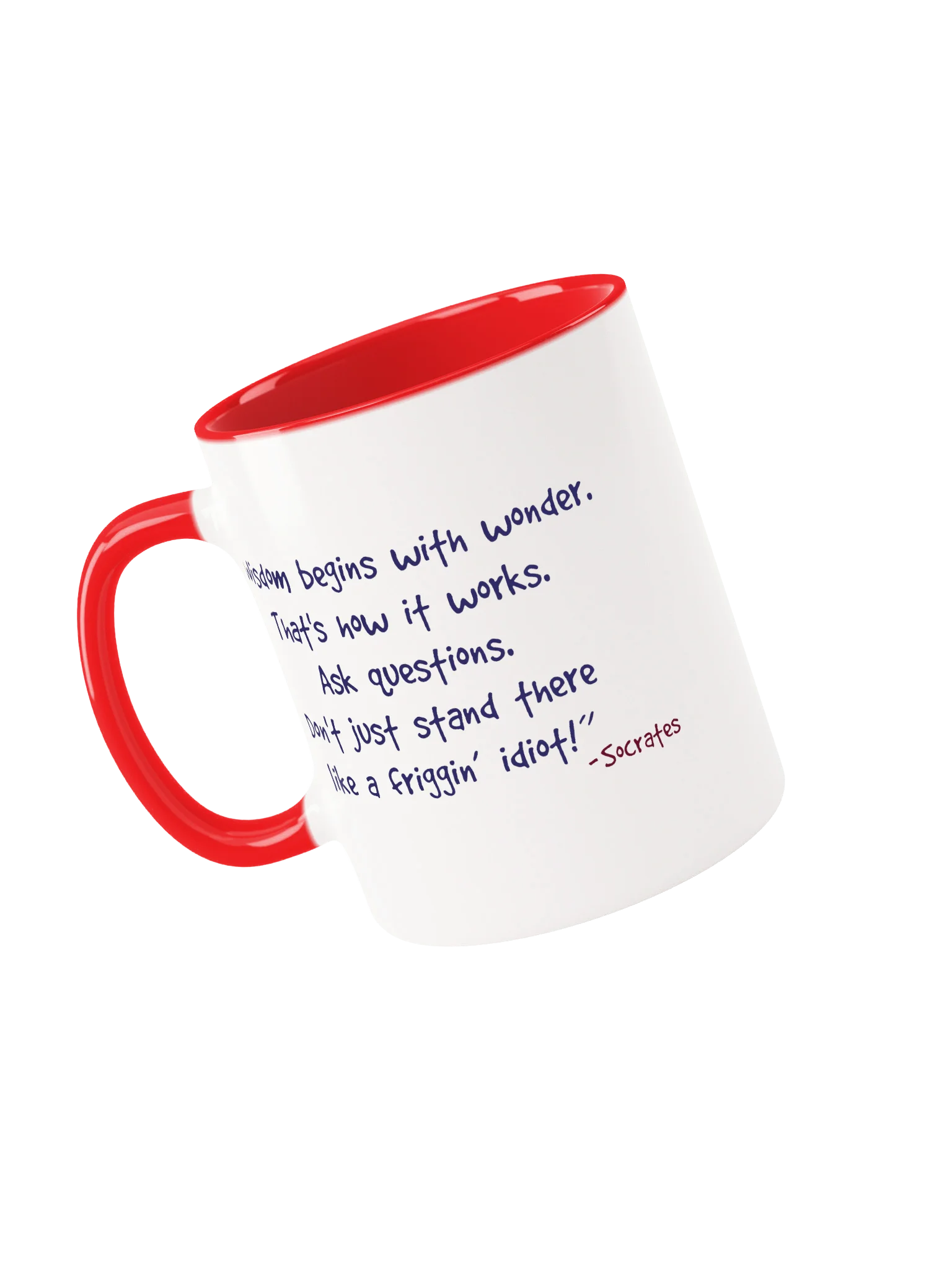 Socratic Coffee Mug - "Wisdom" product image (1)