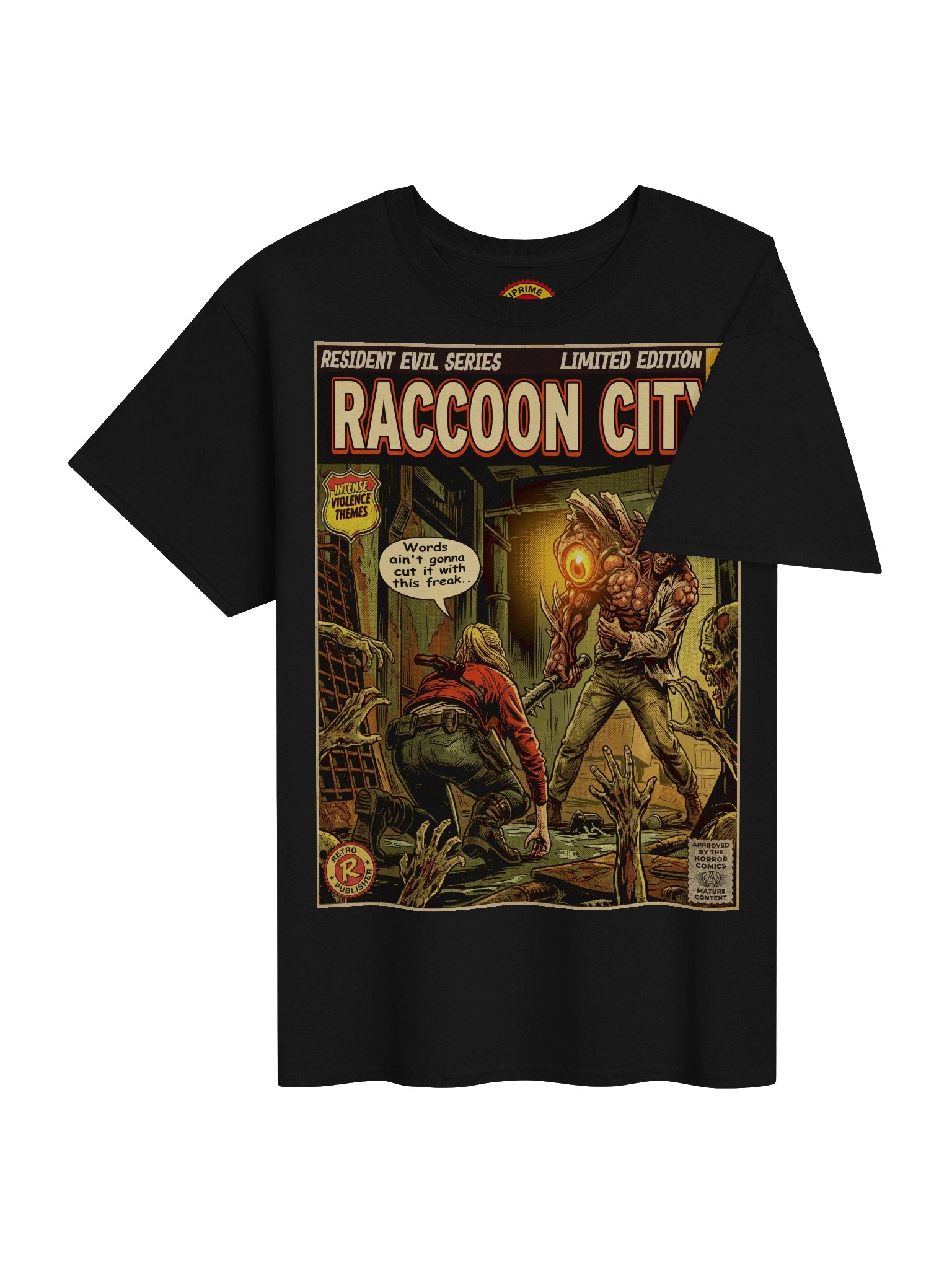 Resident Evil Raccoon City (No.2) Comic Art T-Shirt product image (4)