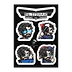 Captain Slicerax Sticker Pack