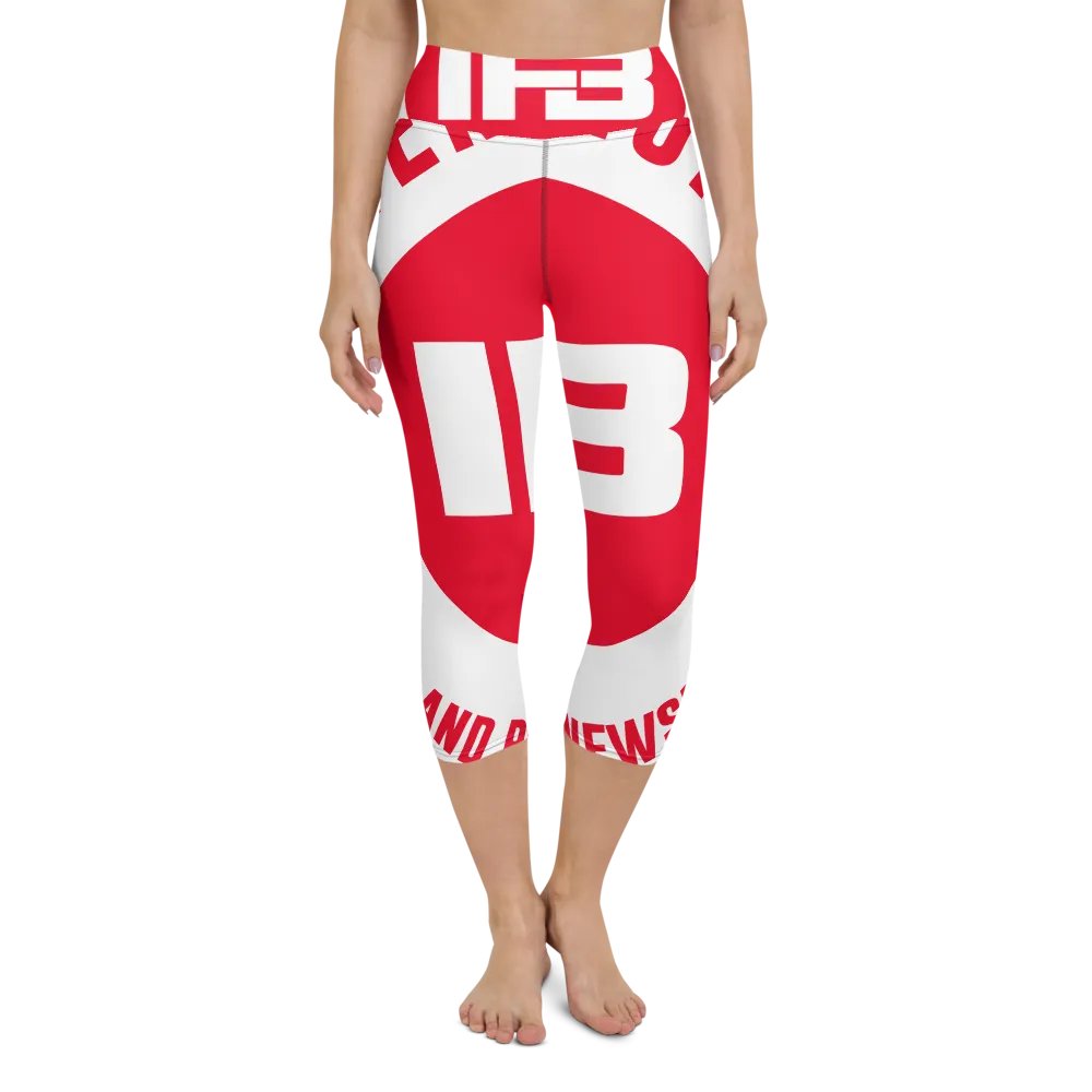 IFBNewsfeed.Org's All-Over Print Yoga Capri Leggings product image (6)