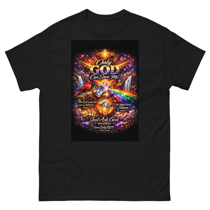 Cosmic Cross Inspirational T-Shirt product image (2)